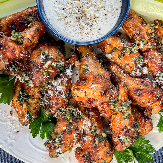 Truffle Parmesan Garlic Wings