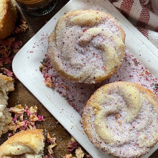 Cardamom Rose Cookies