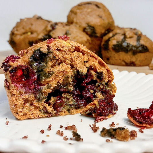 Blueberry Zucchini Muffins