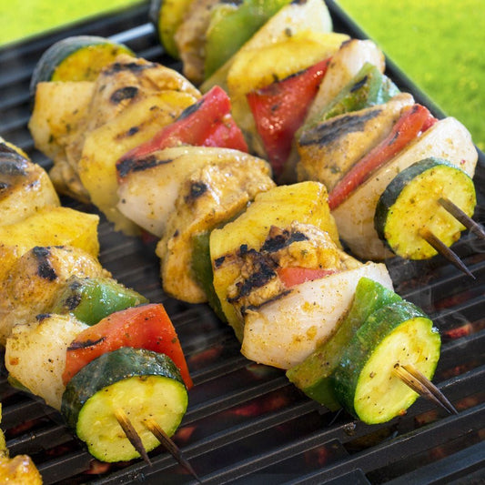 Caribbean Chicken & Kebabs