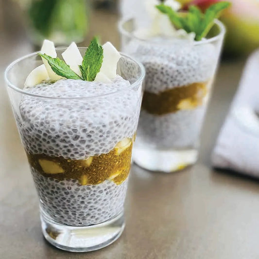 Coconut Turmeric Chia Parfait