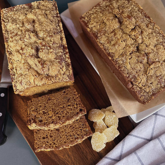 Honey Ginger Pumpkin Bread