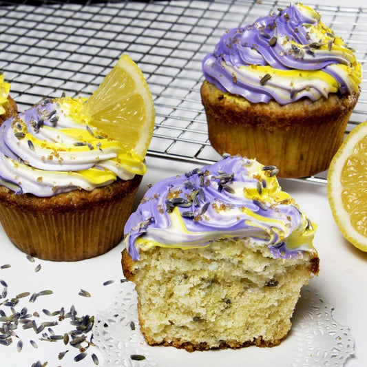 Lavender Lemon Cupcakes