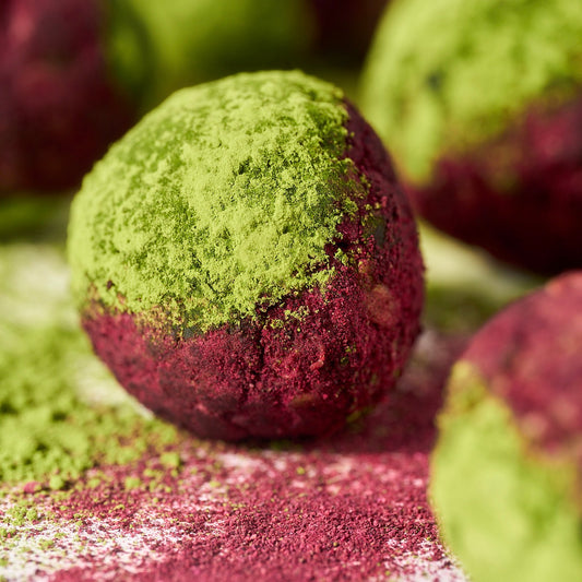 Matcha Beet Root Energy Bites