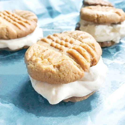 Peanut Butter Ice Cream Sandwiches