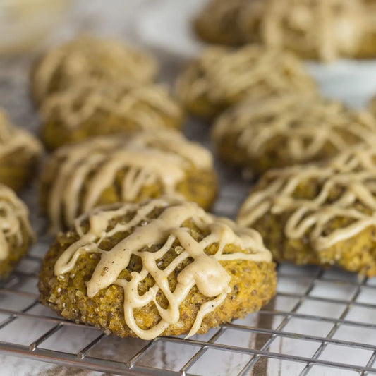 Pumpkin Spice Tea Latte Cookies