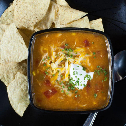 Slow Cooker Enchilada Chicken Soup