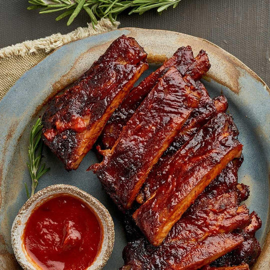 Slow Cooker Smokehouse Ribs