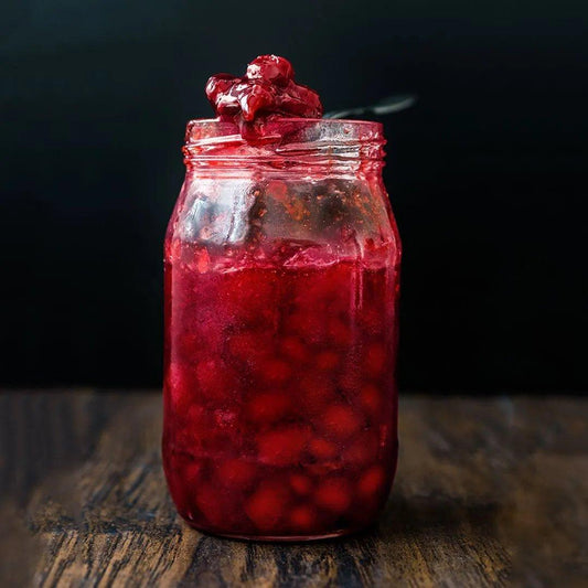 Spiced Cider Cranberry Sauce