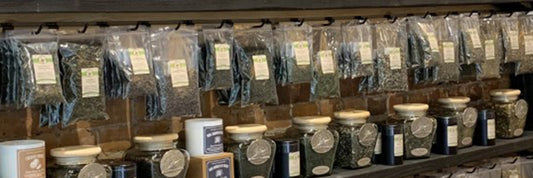 Teas on a Tea Wall