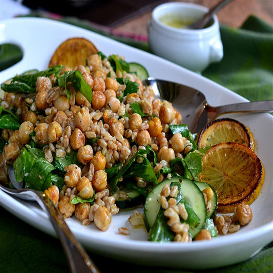 Zahtar Chickpea Salad