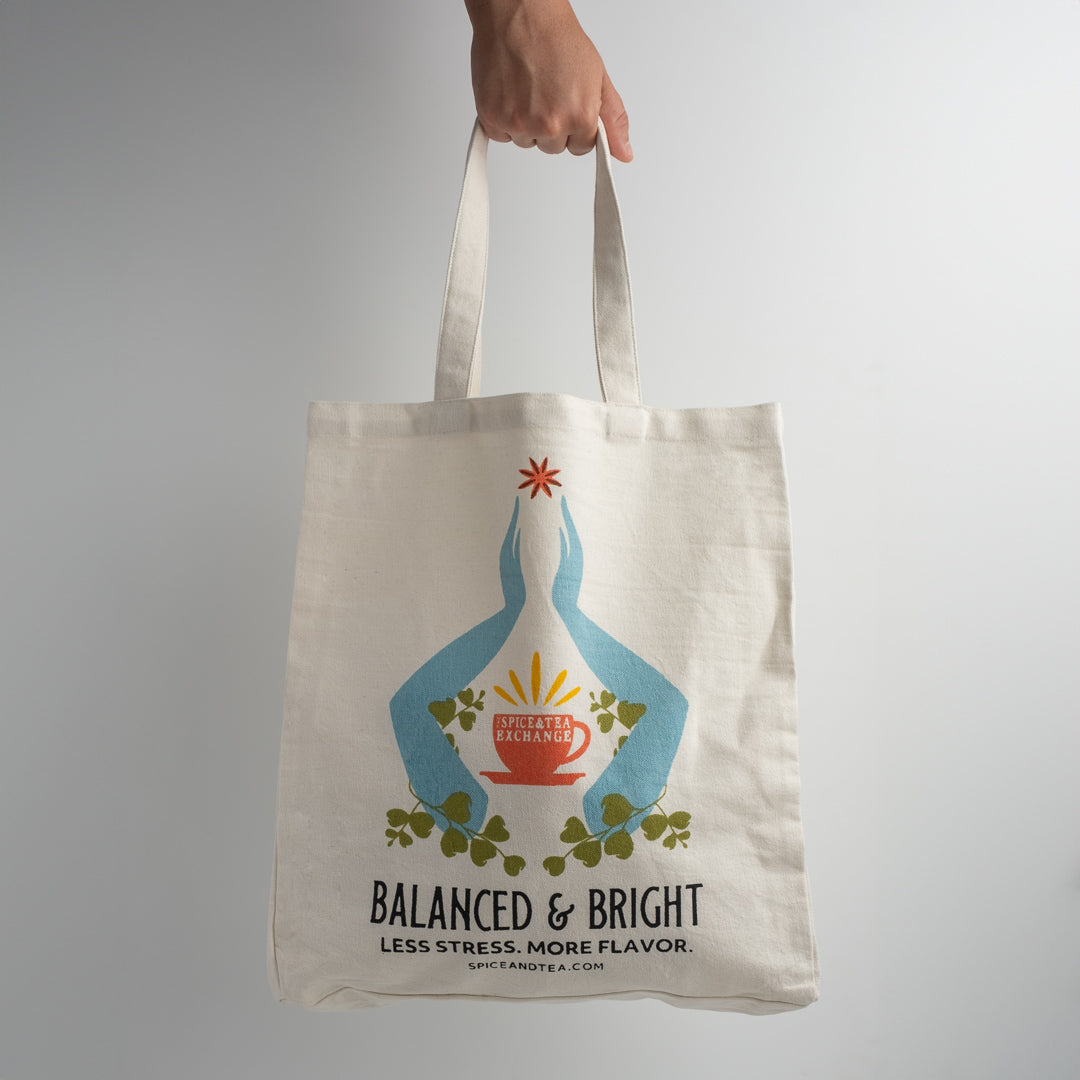 Balanced & Bright Tote Bag