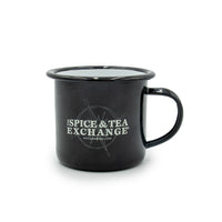 Black Branded Enamel Camp Mug - view 2