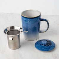 Blue Cloud Tea Mug Infuser View 2