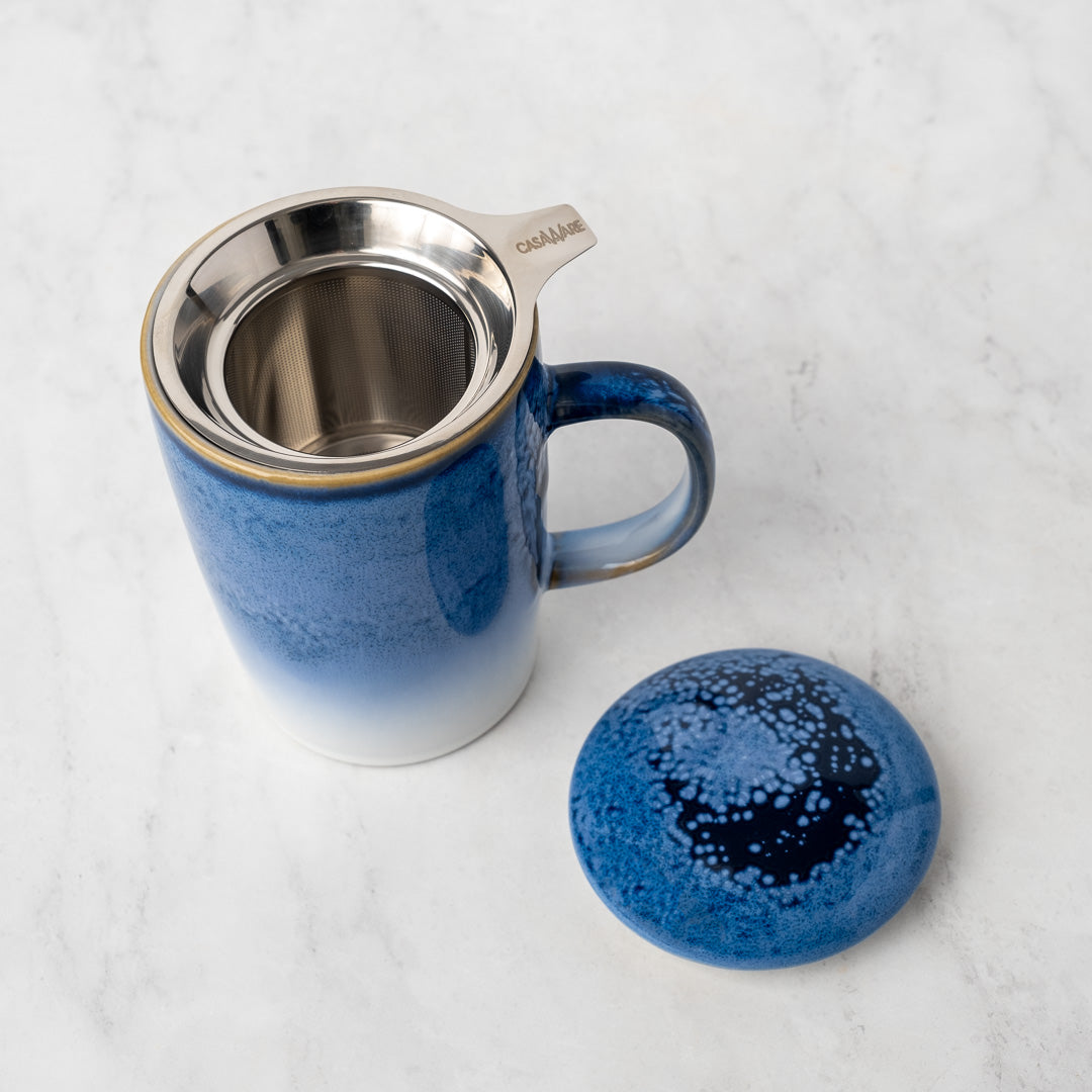 Blue Cloud Tea Mug Infuser View 3