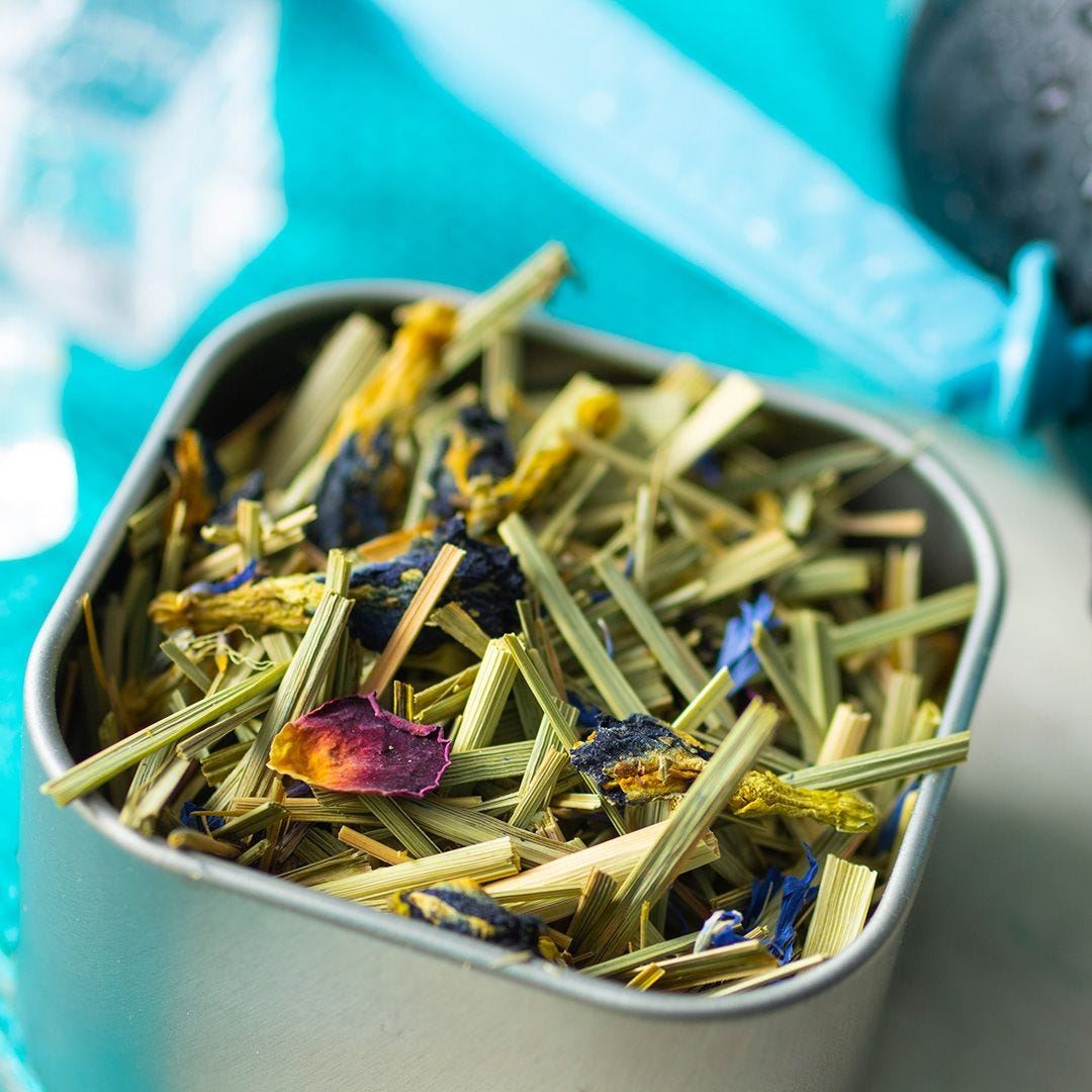 Blue Raspberry Crush Herbal Tea | The Spice & Tea Exchange