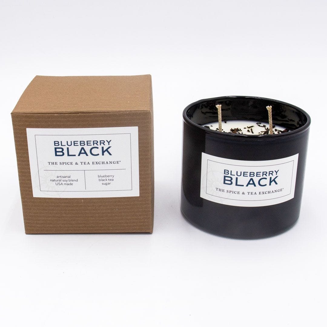 Blueberry Black Candle - view 2