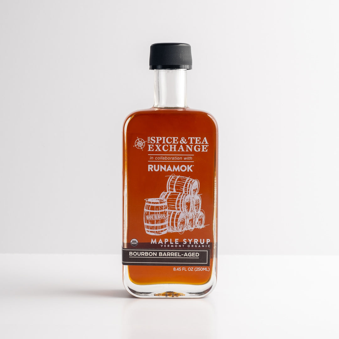 Organic Barrel-Aged Bourbon Maple Syrup