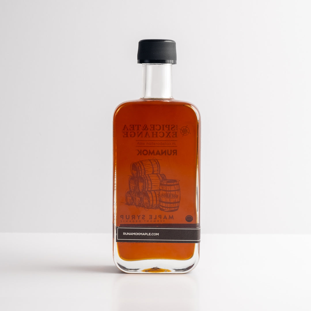 Barrel-Aged Bourbon Maple Syrup