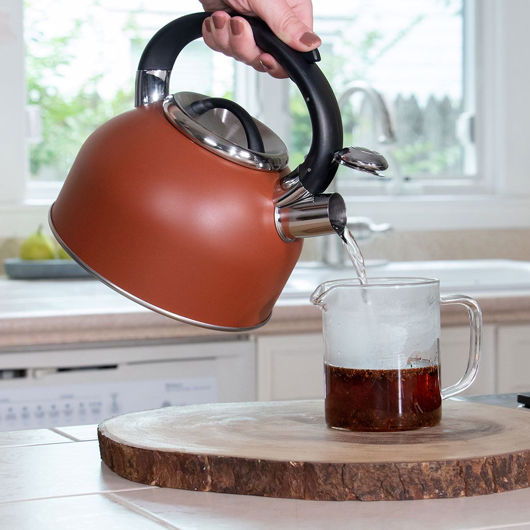 Copper whistling kettle best sale