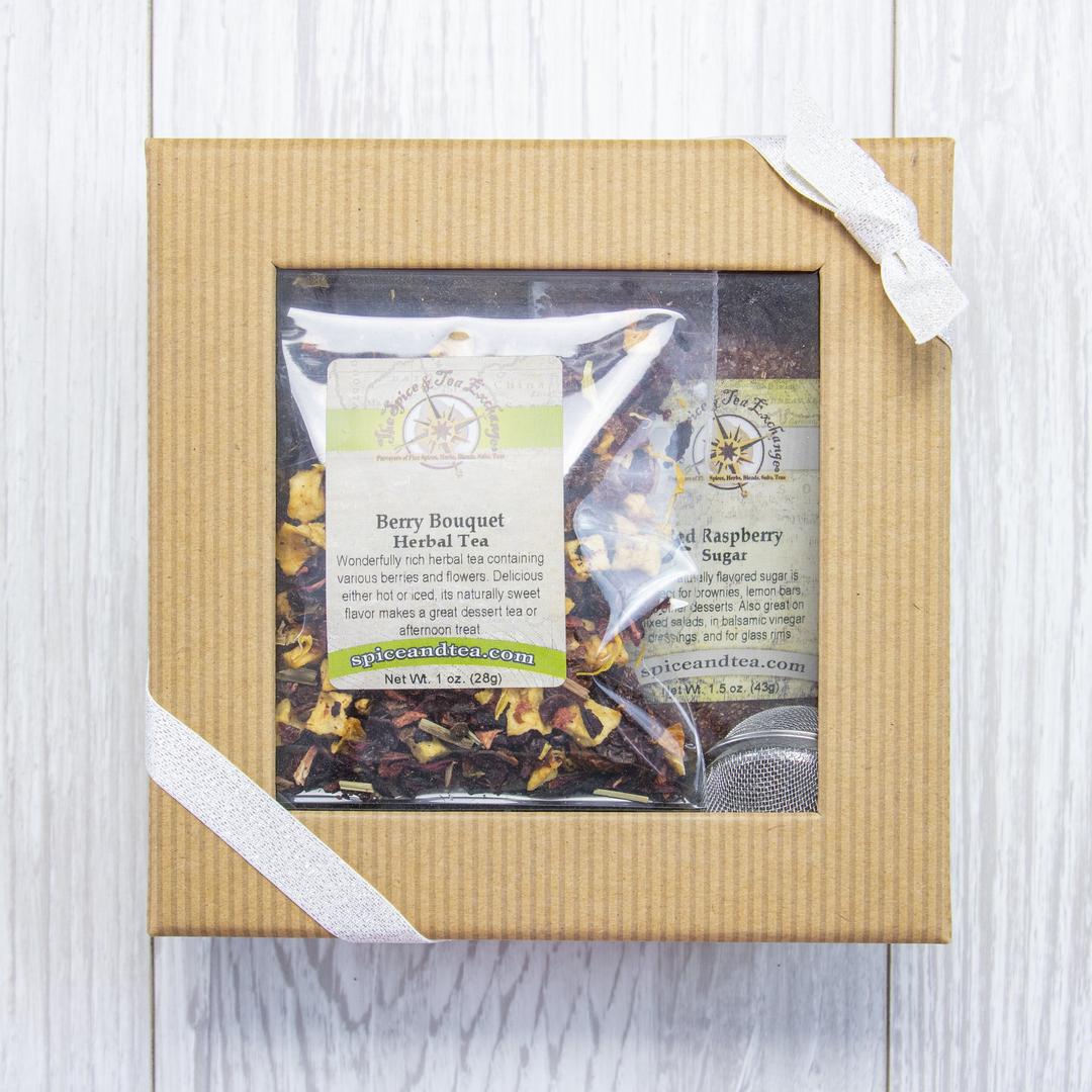 Chocolate Covered Berry Tea Gift Box - view 2