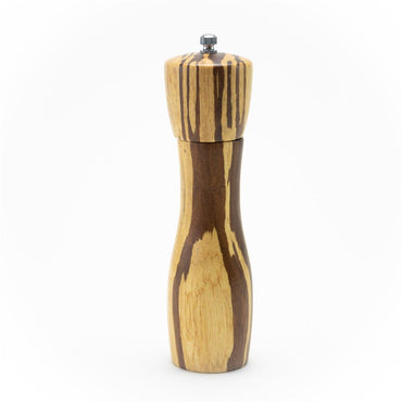 8" Crushed Bamboo Pepper Mill