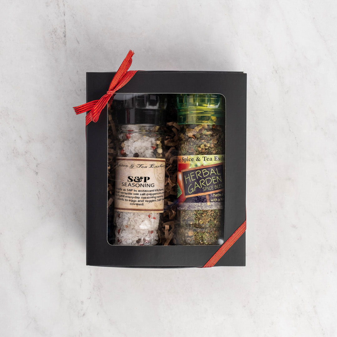 Culinary Seasonings Grinder Duo Gift Box