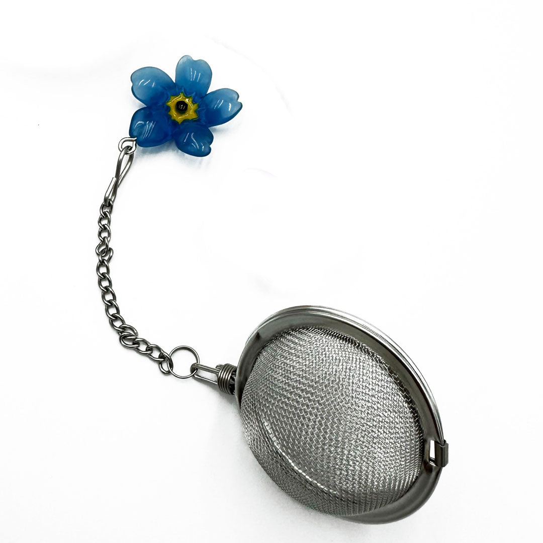 Blue Flower Charm Infuser