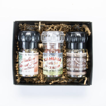 Foodie Favorites Mini Grinder Trio Gift Box