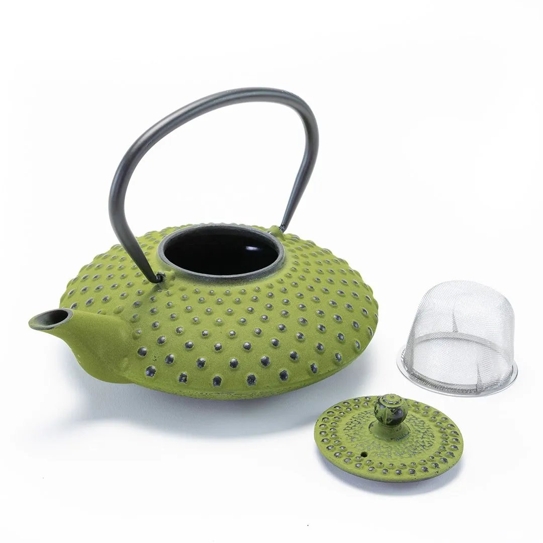 Teapot - Cast Iron Green Xilin