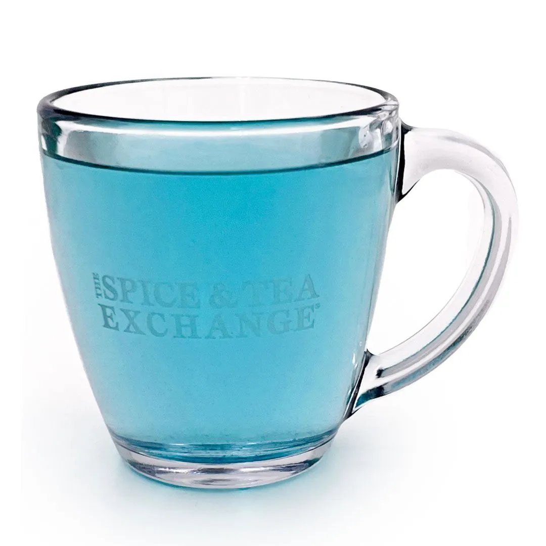 Branded Glass Tea Mug