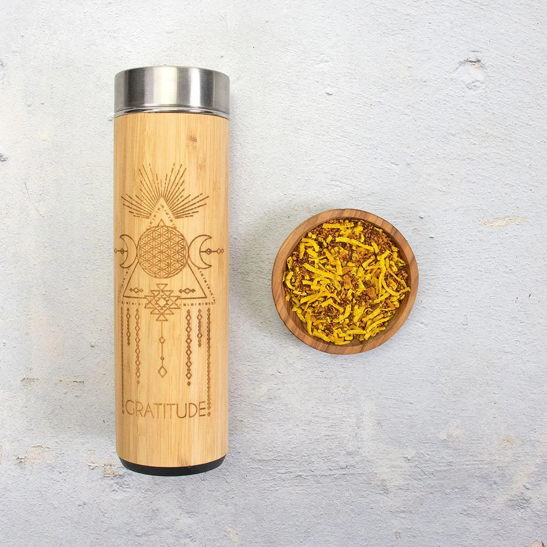 Gratitude Bhavana Traveler Tumbler