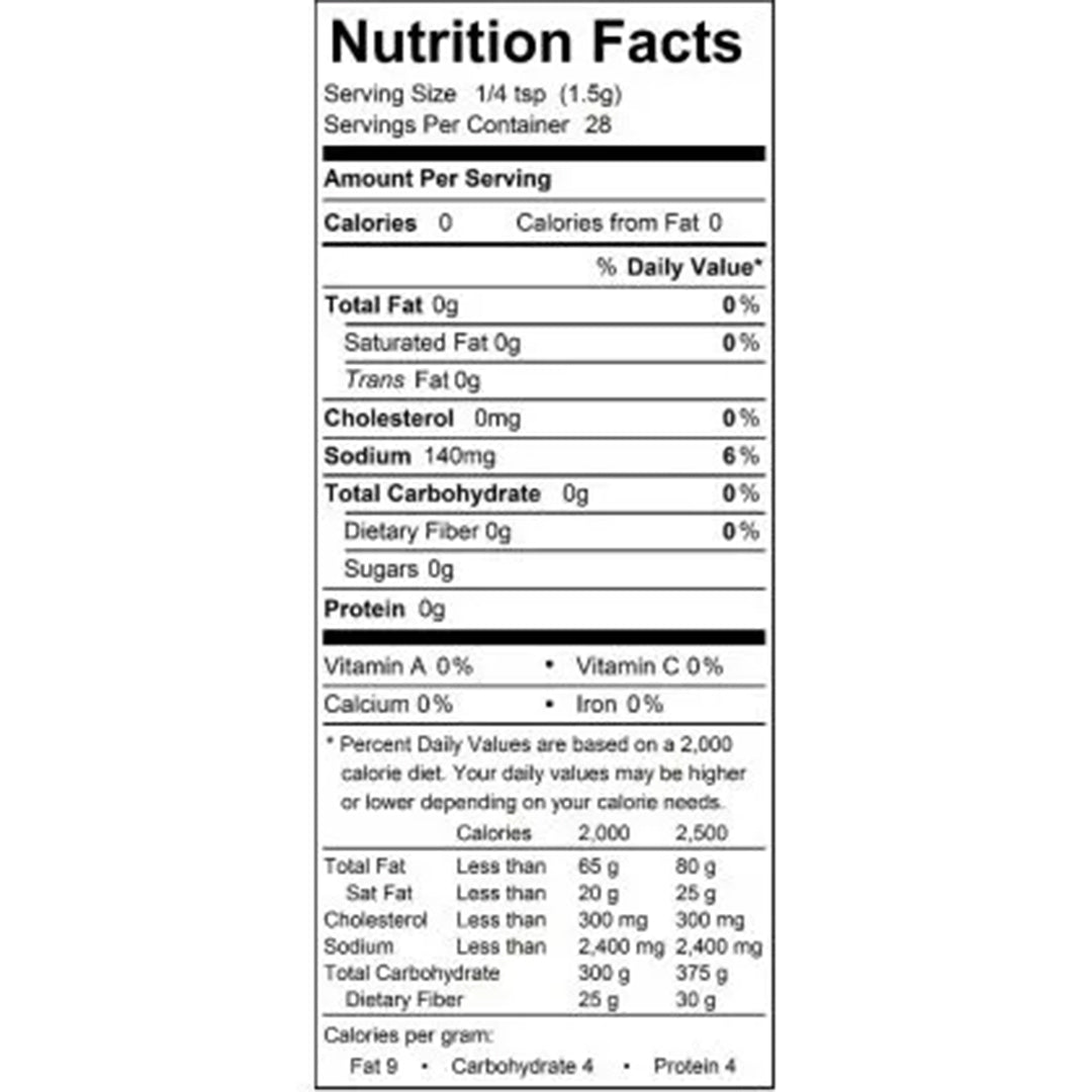 Himalayan Fine Mineral Salt - view 2