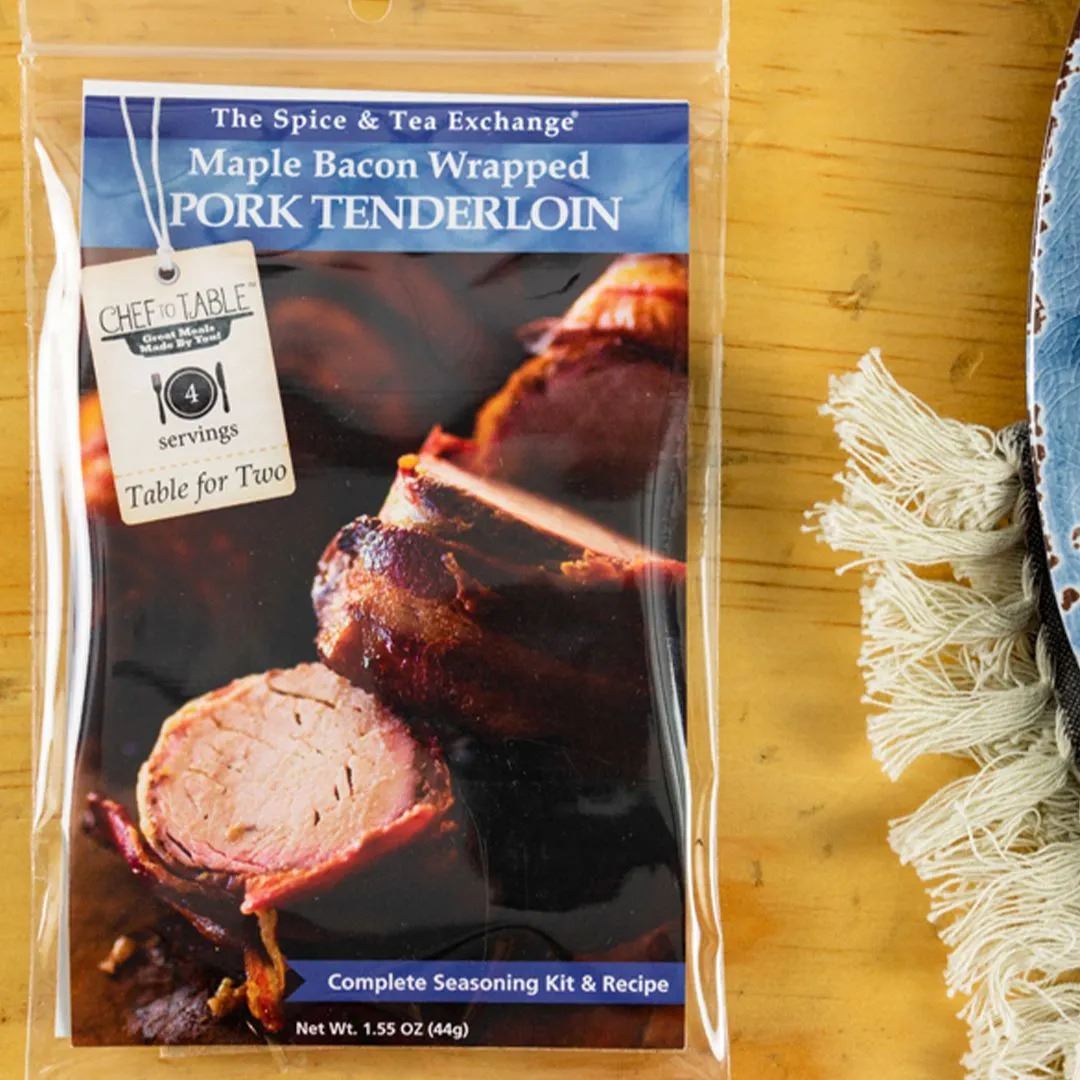 Maple Bacon Wrapped Pork Tenderloin Recipe Kit - view 1