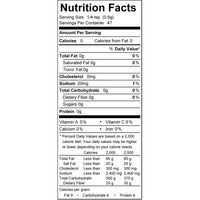 Mariner's Chowder Spice Blend nutrition facts