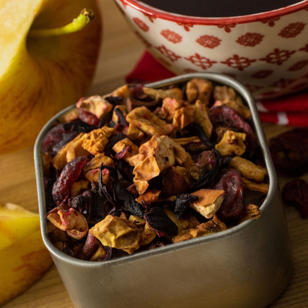 Organic Cranberry Apple Tart Herbal Tea