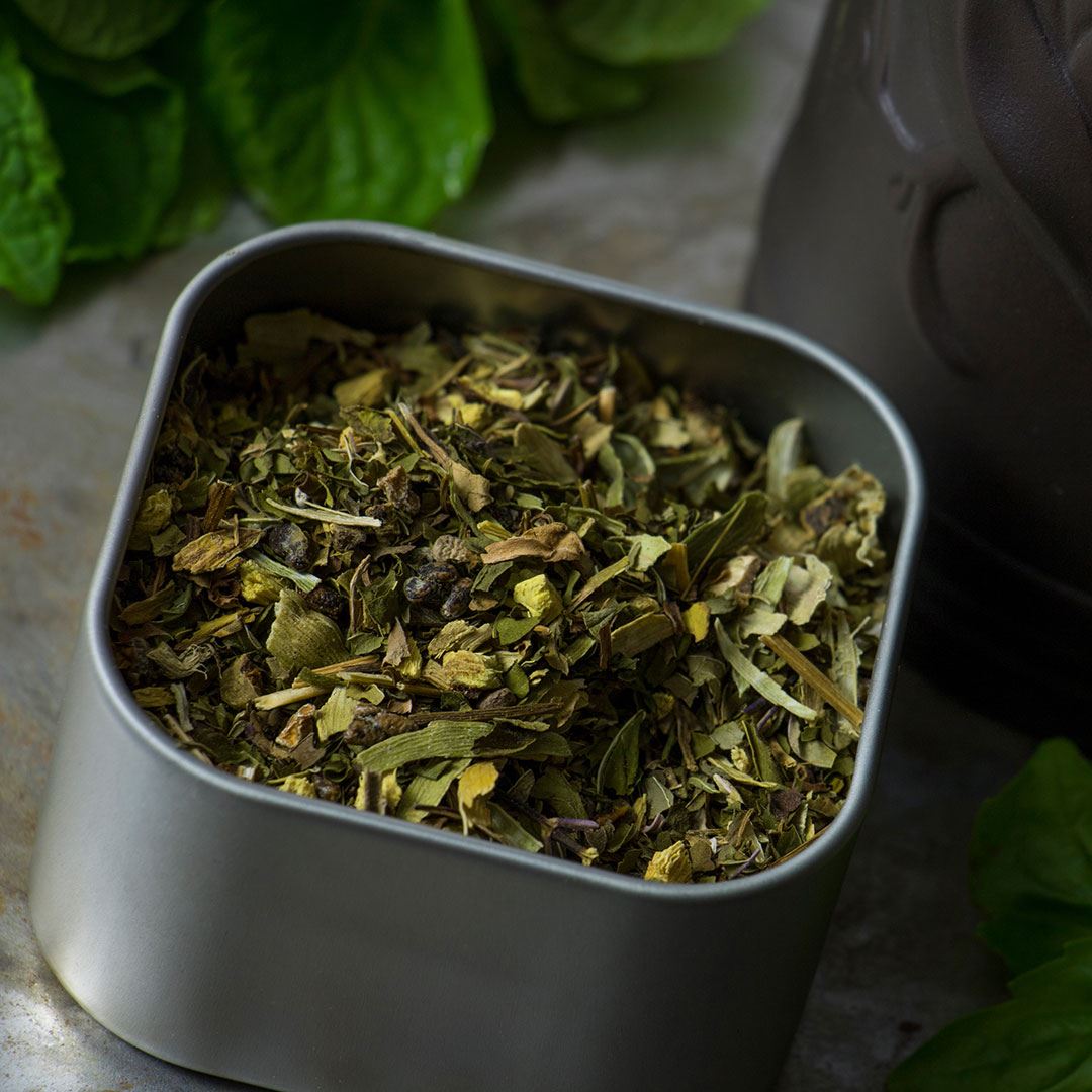 Mint Basil Herbal Tea