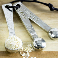 Pewter Mini Measuring Spoon Set - view 1