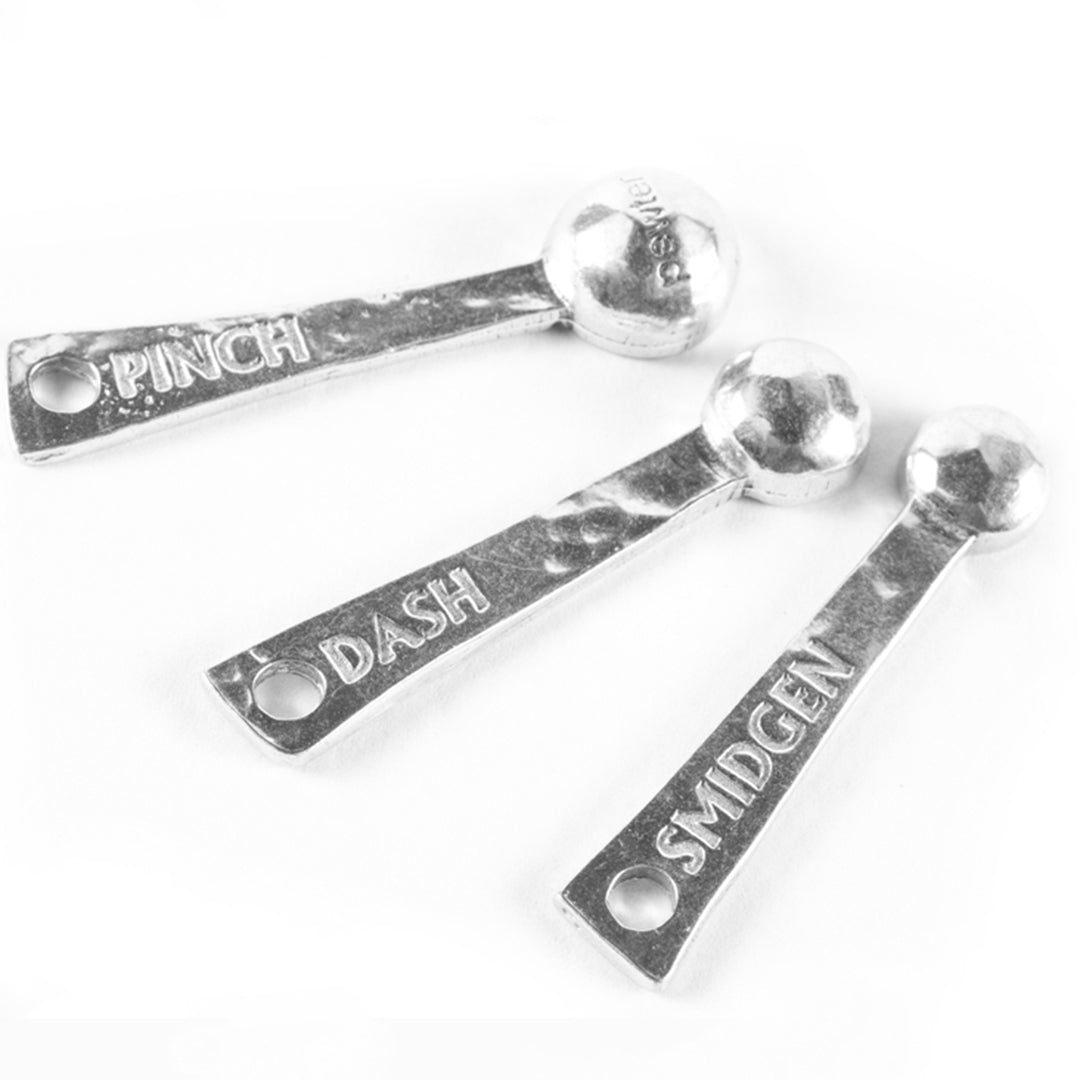 Pewter Mini Measuring Spoon Set - view 4