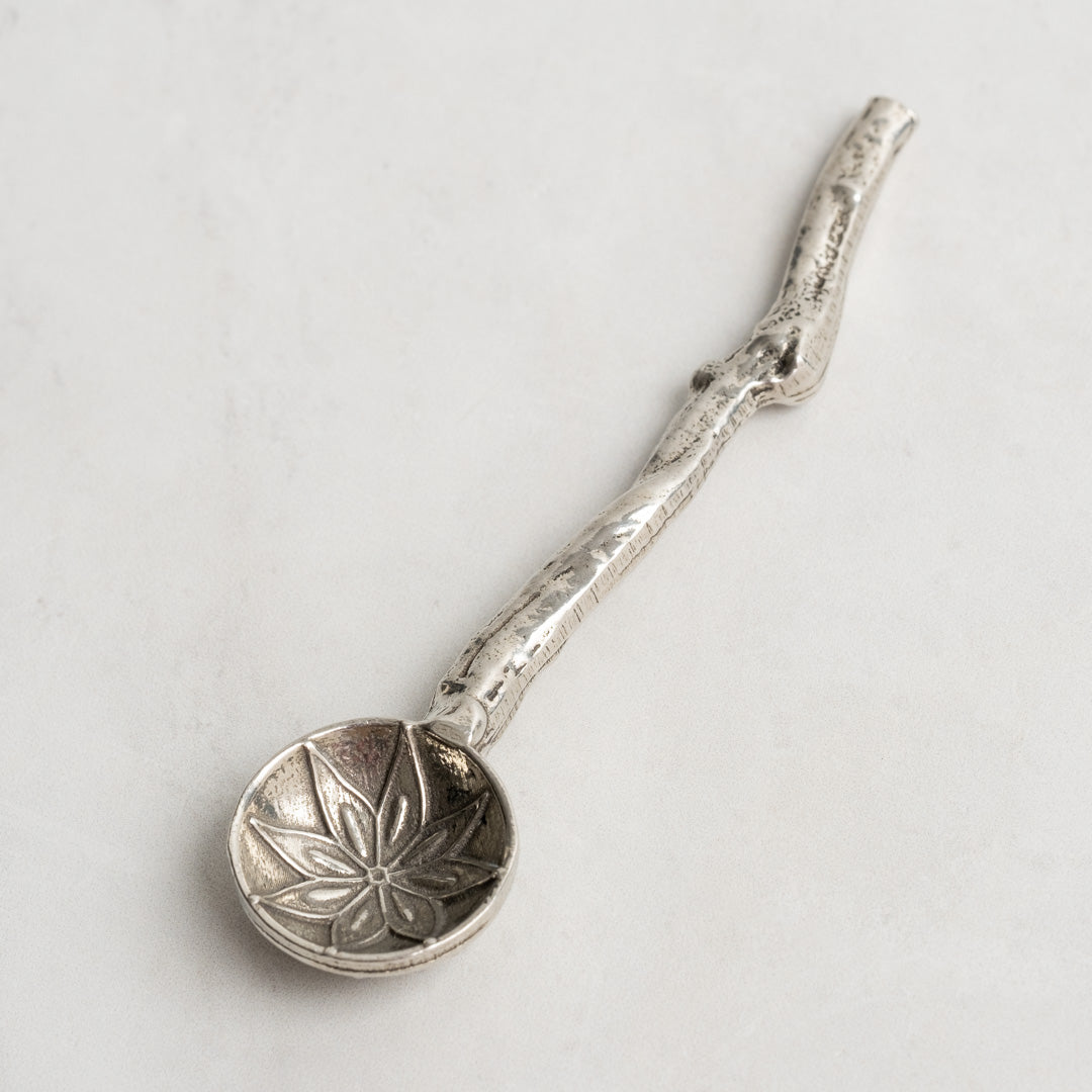 Pewter Twig Accessory Spoon - view 1