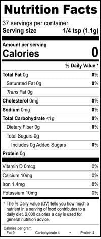 Pickling Spice Seasoning Nutrition Facts