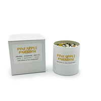 Pineapple Paradise Candle - view 2 - with box