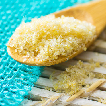 Pineapple Sugar on wood spoon