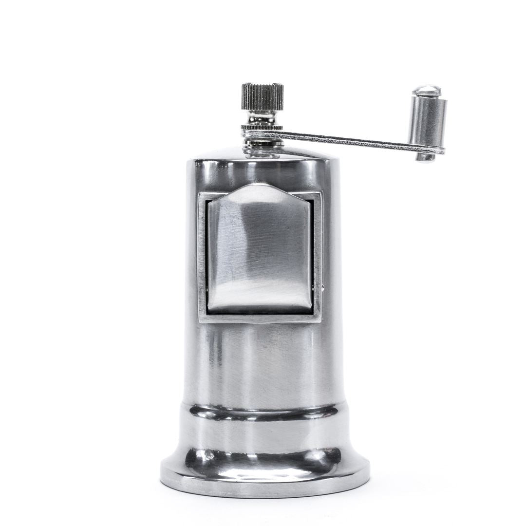 Polished Aluminum Pepper Mill - view 2