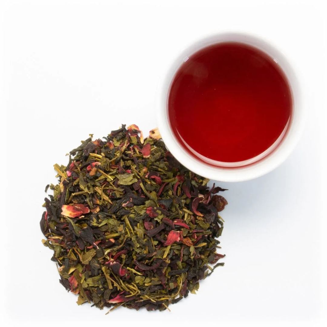 Pomegranate Green Tea - view 1