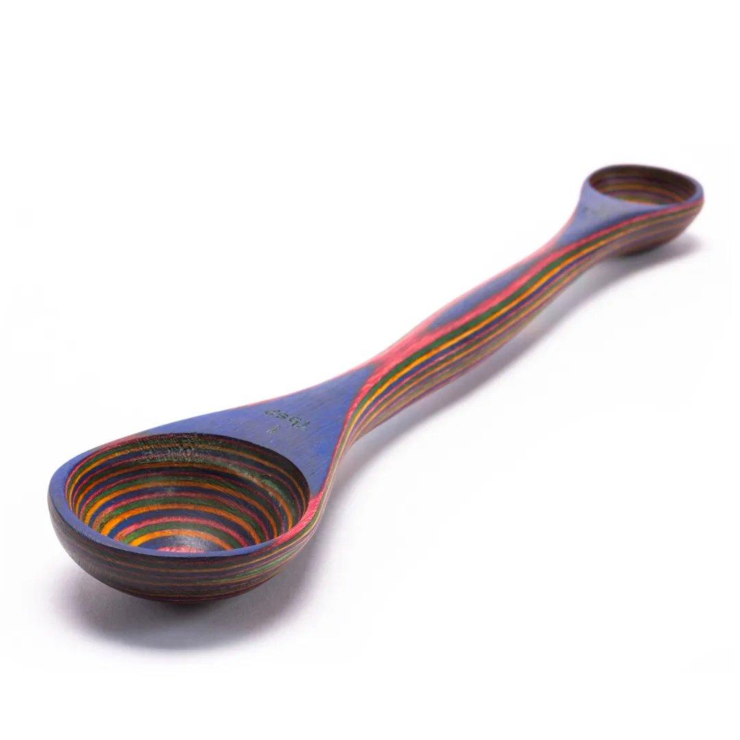 Rainbow Double Ended Spoon