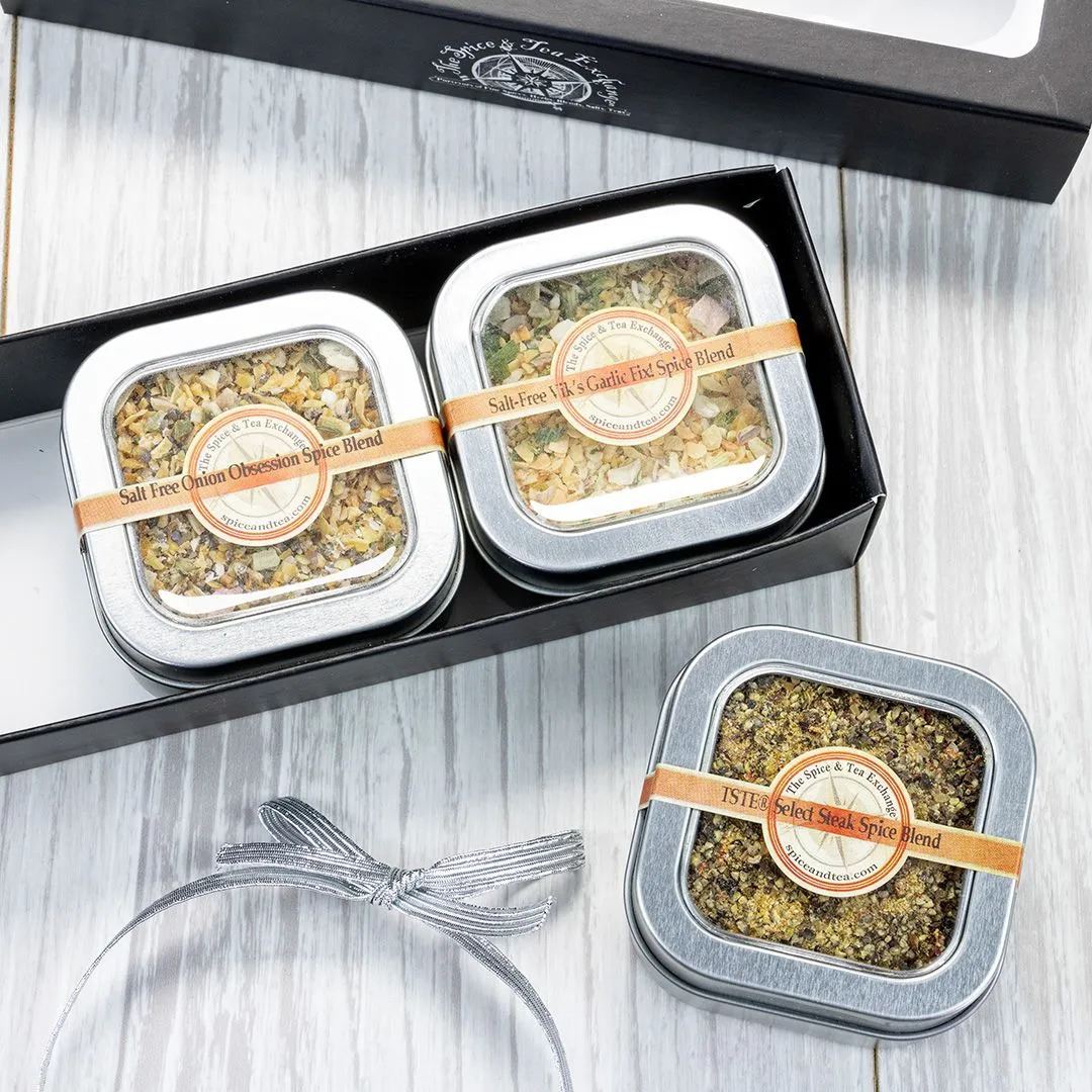 Salt-Free 3 Tin Gift Box - view 1