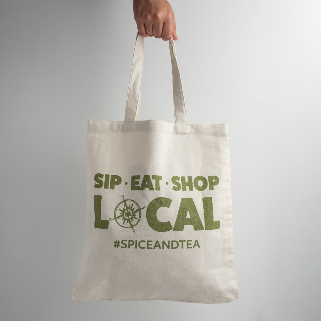 Sip Eat Shop Local Tote Bag - view 1