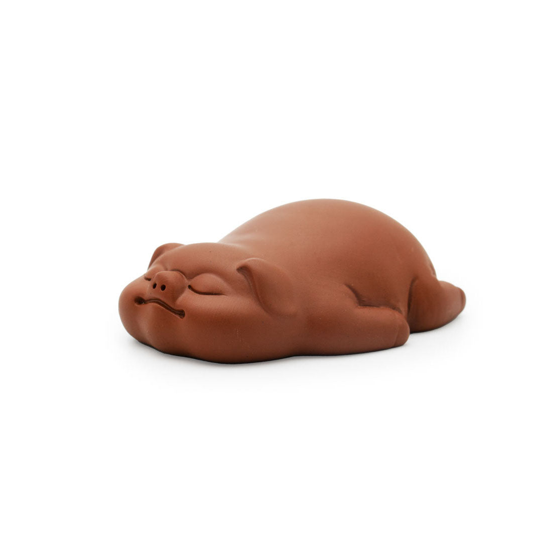 Sleeping Pig Tea Pet