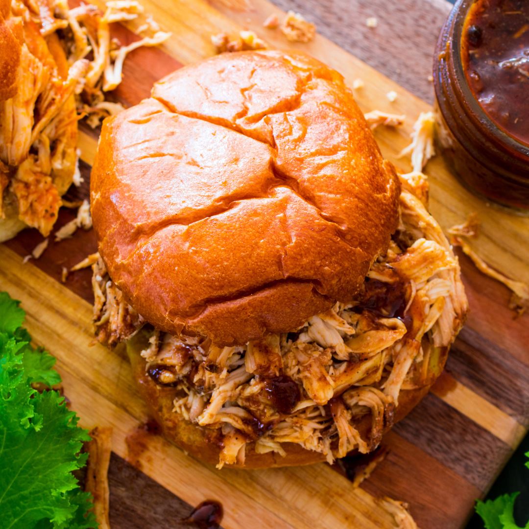 Slow Cooker Pulled BBQ Chicken Recipe Kit - view 2